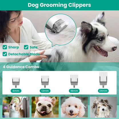 Pet Grooming Vacuum Kit